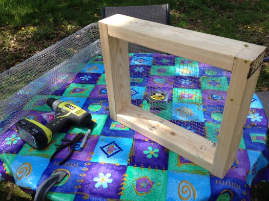 After constructing the sifter, I added handles.